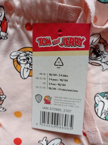 Pyžamo dvoudílné - krátké kalhoty 98/104 lupilu, lupilu,98