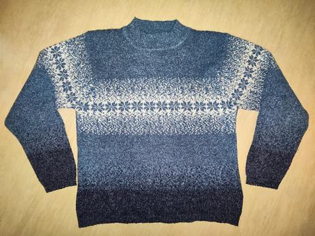 Svetr s vločkami m, m