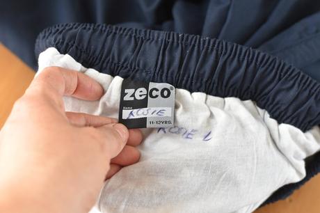 Šusťákové kalhoty vel. 11 - 12 let, 152