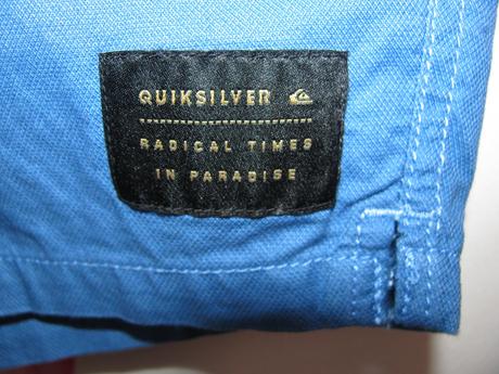 Chlapecké modré letní kraťasy quiksilver, quiksilver,140