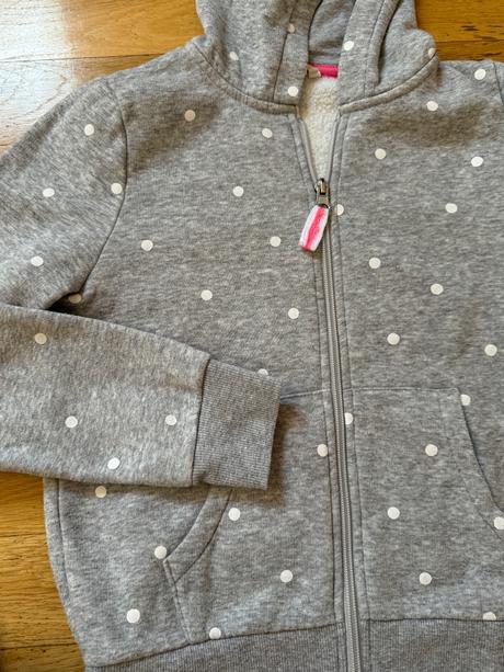 Mikina s puntíky h&m, h&m,134