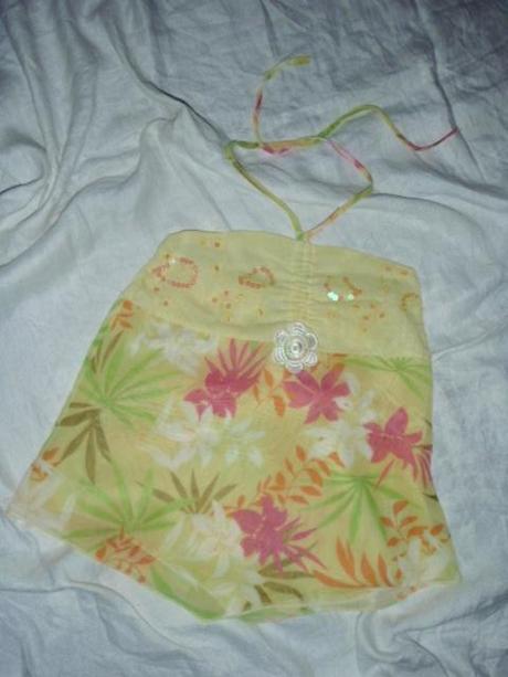 Luxusní splývavý lehounký topík, 122