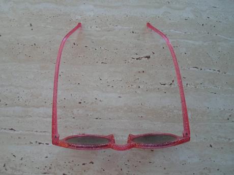 Růžové dívčí sluneční brýle, h&m