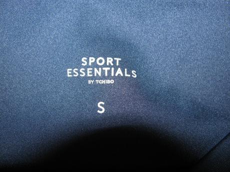 Tmavě modré elastické legíny essentials, s