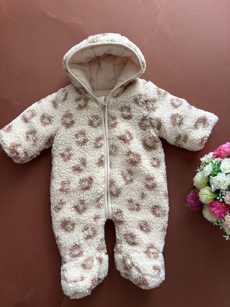 Krásný teddy kombinéza zimní - v.newborn, 56