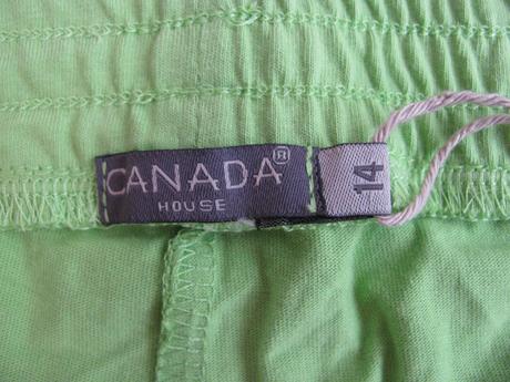 Bavlněné zelené šortky, house,42