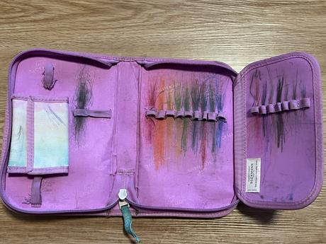 Dívčí školní batoh unicorn - beckmann + sešity,