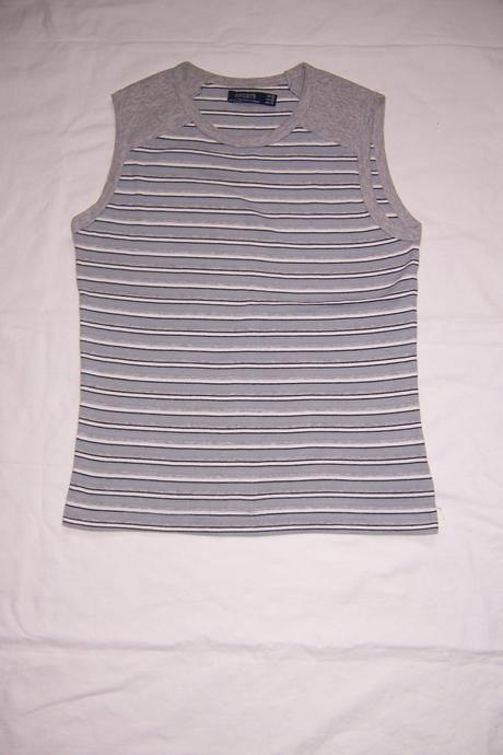 Bavlněné triko bez rukávů, 146