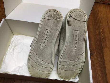 Dívčí kožené tenisky dolce&gabbana, dolce&gabbana,34