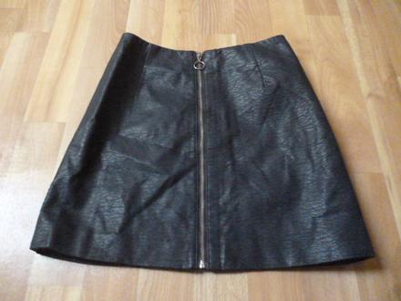Koženková sukně vel.s pro maminy, s