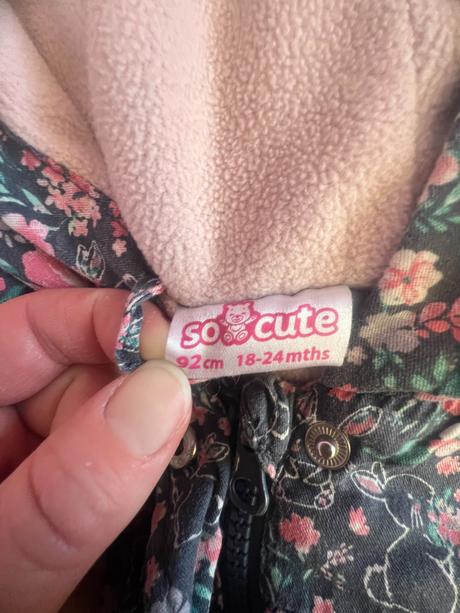 Slabší bunda vel. 92/1,5-2r, pepco,92