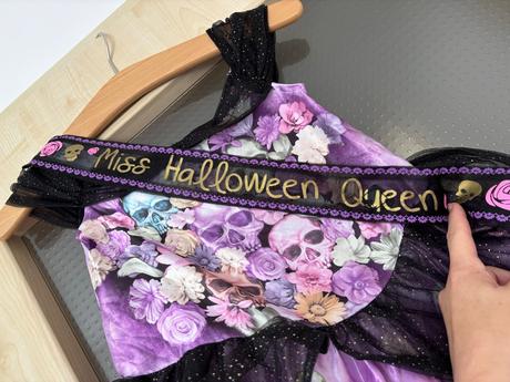 An13/ kostým miss halloween - v.7/8 let,