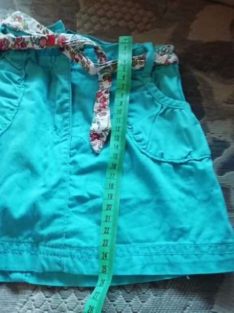 Krásná tyrkysová sukénka nová-cca 98, 98