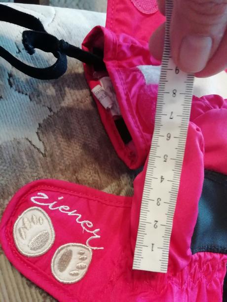 Rukavice nošené značkové- ziener 2-3roky, 74