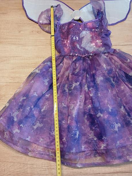Šaty jednorožec na karneval vel. 110/116, 110
