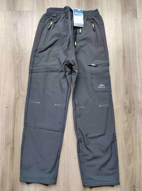 Softshellové zimní kalhoty sezon 140-176, 140 / 158 / 164 / 170 / 176