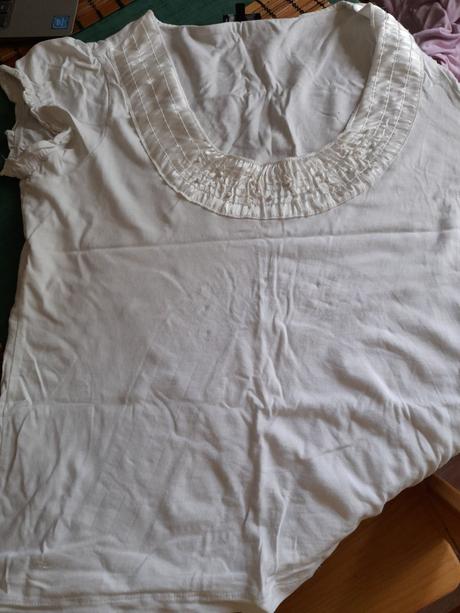 Bílé tričko na donošení pro ženy, dívky, 38