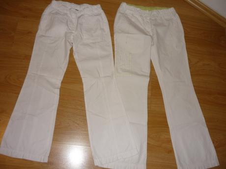 Dívčí pláteňáky vel.128 a 146 2 kusy, 134