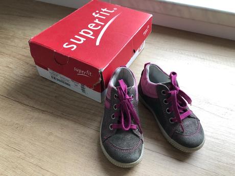 Celoroční kotníčková kožená obuv superfit, superfit,22