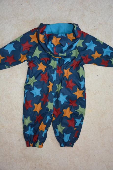 Šustkový overal s hvězdičkama, next,74
