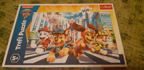 3x puzzle frozen, trolls, tlapková patrola,