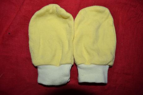 Kojenecké bavlněné rukavičky na 7-14 měs., 80