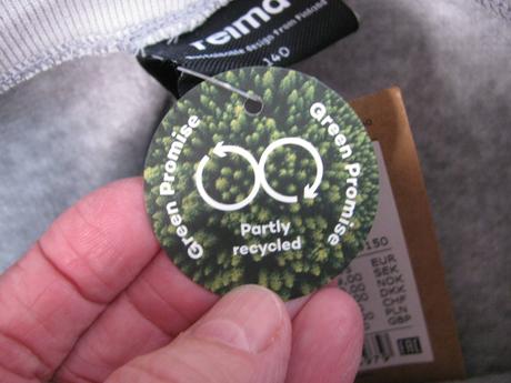 Luxusní sportovní teplákové šedé kalhoty reima, reima,140