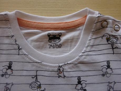 2x tričko s dl.r., vel. 74/80, 74