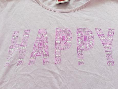 Fialové tričko happy 158/164, yigga,158