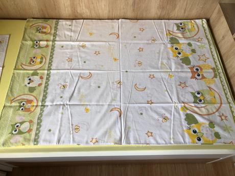 Set - povlečení do postýlky, mantinel, zavinovačka, šířka (cm): 100,délka (cm): 135