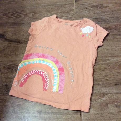 Bavlněné tričko s duhou, f&f,110