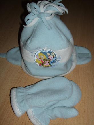 Čiapka + rukavice disney princess  2-5 rokov, disney,92