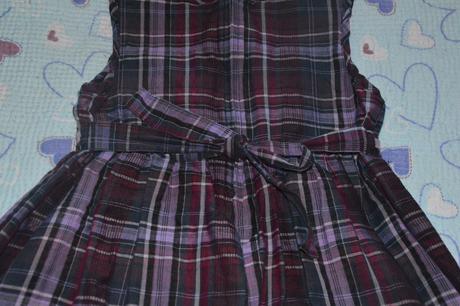 Luxusní bavlněné kostkaté šaty, vel. 104-128, 122