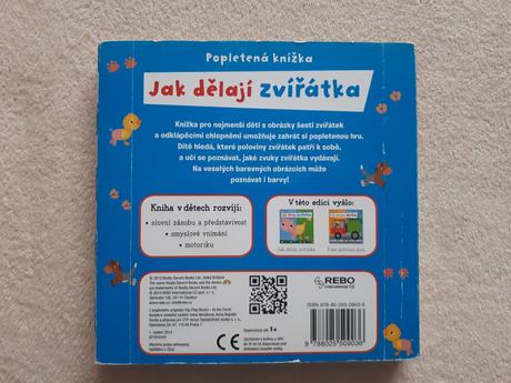 Dětská knížka popletená knížka jak dělají zvířátka,