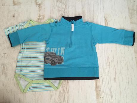 Mikinka a bodýčko, c&a,68