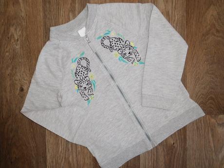 Mikina s tygříkem vel. 122/128 pro dvojčata, 122