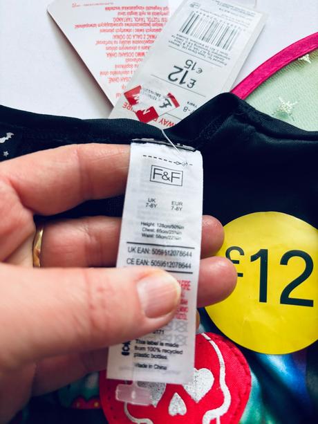 An27/ kostým kostlivka - v.7/8 let, 