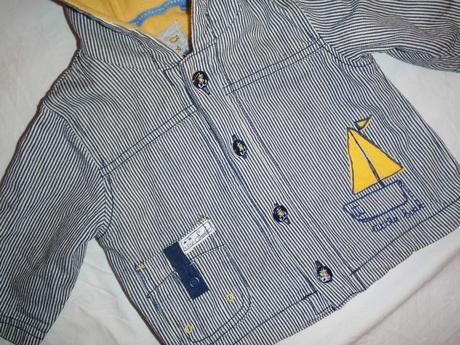 Překrásná vyteplená bundička pro námořníky, next,68