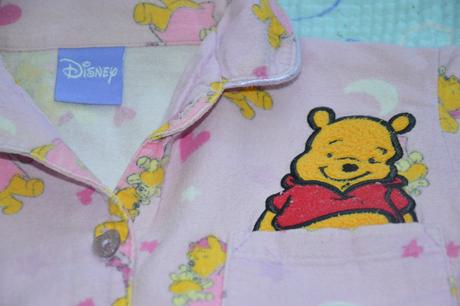 98 104 teplé pyžamo s medvídkem pooh, disney,98