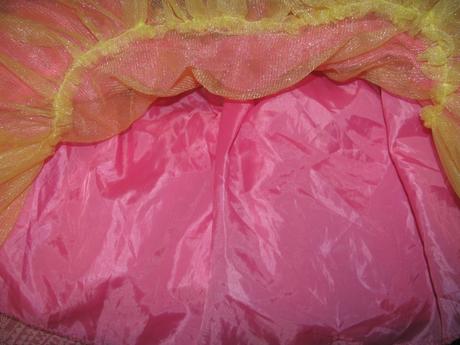 Růžová tylová sukně lovley vel.6+, 128