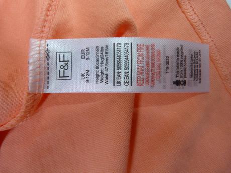 2 ks šatiček vel. 80, f&f,80