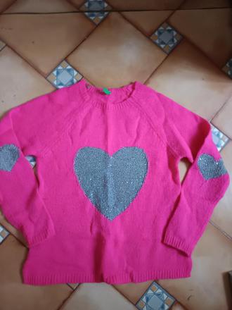 Svetr benetton - xl /dívčí/, benetton,152