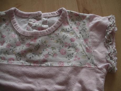 Krásné tričko h&m vel. 74 ve stylu patchwork, h&m,74