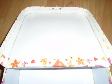 Kufřík motýl srdce 21x20,5x85 cm,