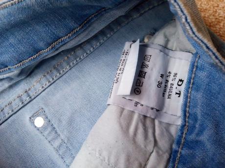 Šortky zn."d.t.fashion jeans" vel."30", 30