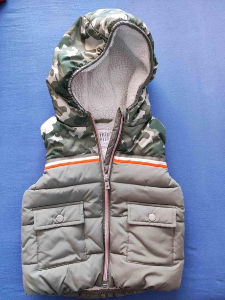Dětská teplá vesta f&f vel. 86, f&f,86