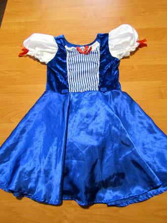 Karnevalový kostým -šenkýřka vel 116-122, 