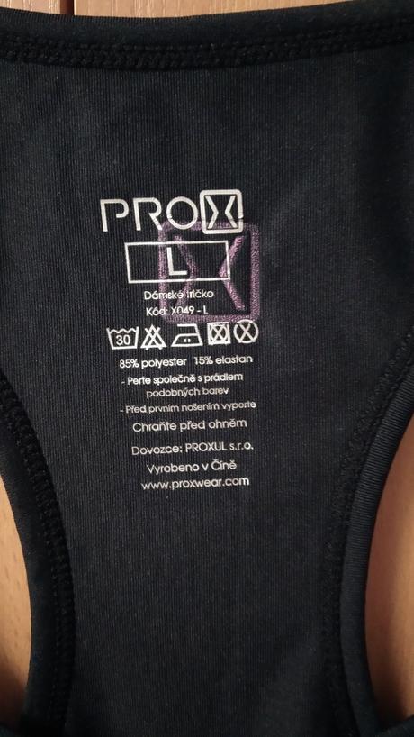 Sportovní tílko, l