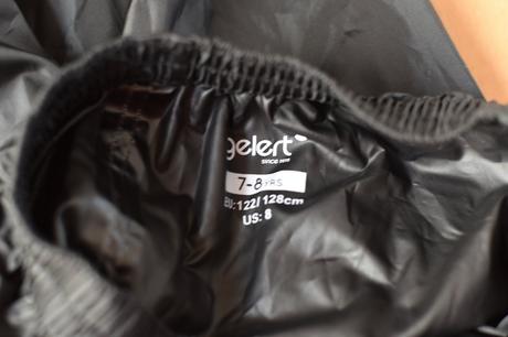 Šusťákové kalhoty vel. 7 - 8 let, gelert,128