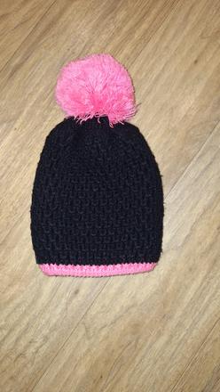 Dívčí pletená čepice- kulich agat 8+, 134